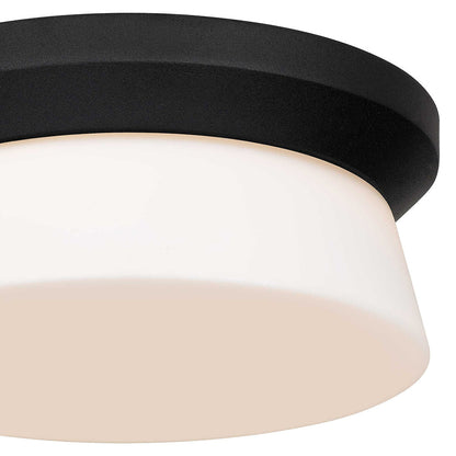 Skirt Outdoor LED Flush Mount Ceiling Light in Detail.