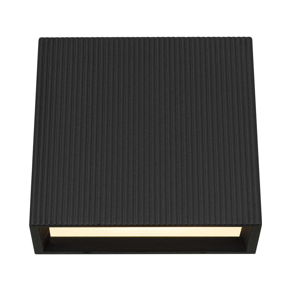 Slant Outdoor LED Wall Light in Detail.