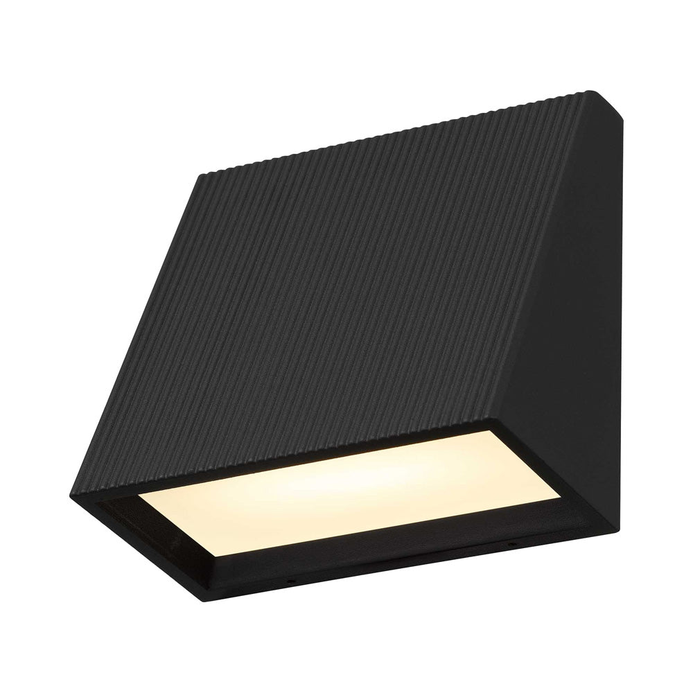 Slant Outdoor LED Wall Light in Detail.