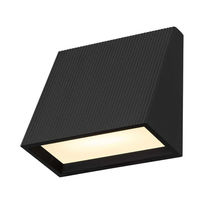 Slant Outdoor LED Wall Light in Detail.