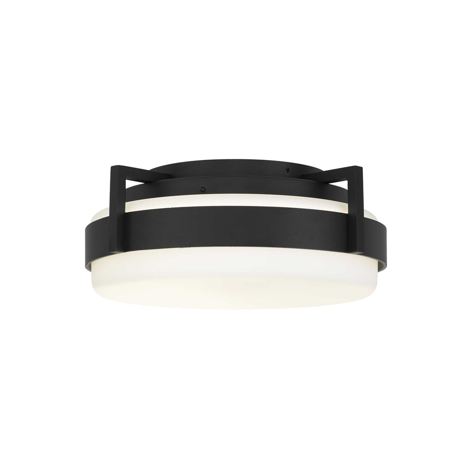 Ted Outdoor LED Flush Mount Ceiling Light (12-Inch).