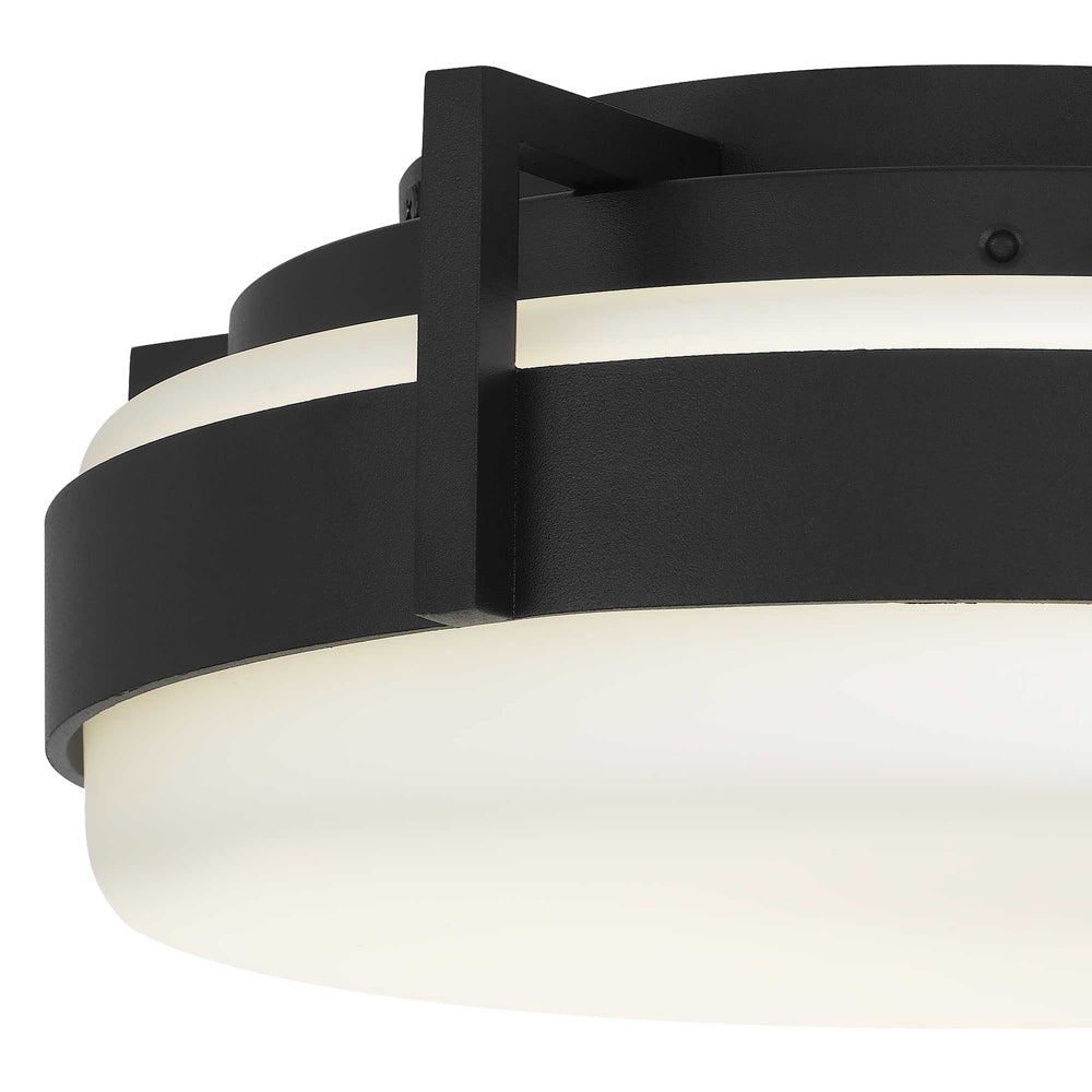 Ted Outdoor LED Flush Mount Ceiling Light in Detail.