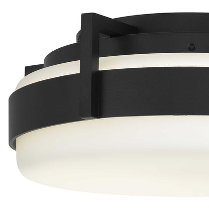 Ted Outdoor LED Flush Mount Ceiling Light in Detail.