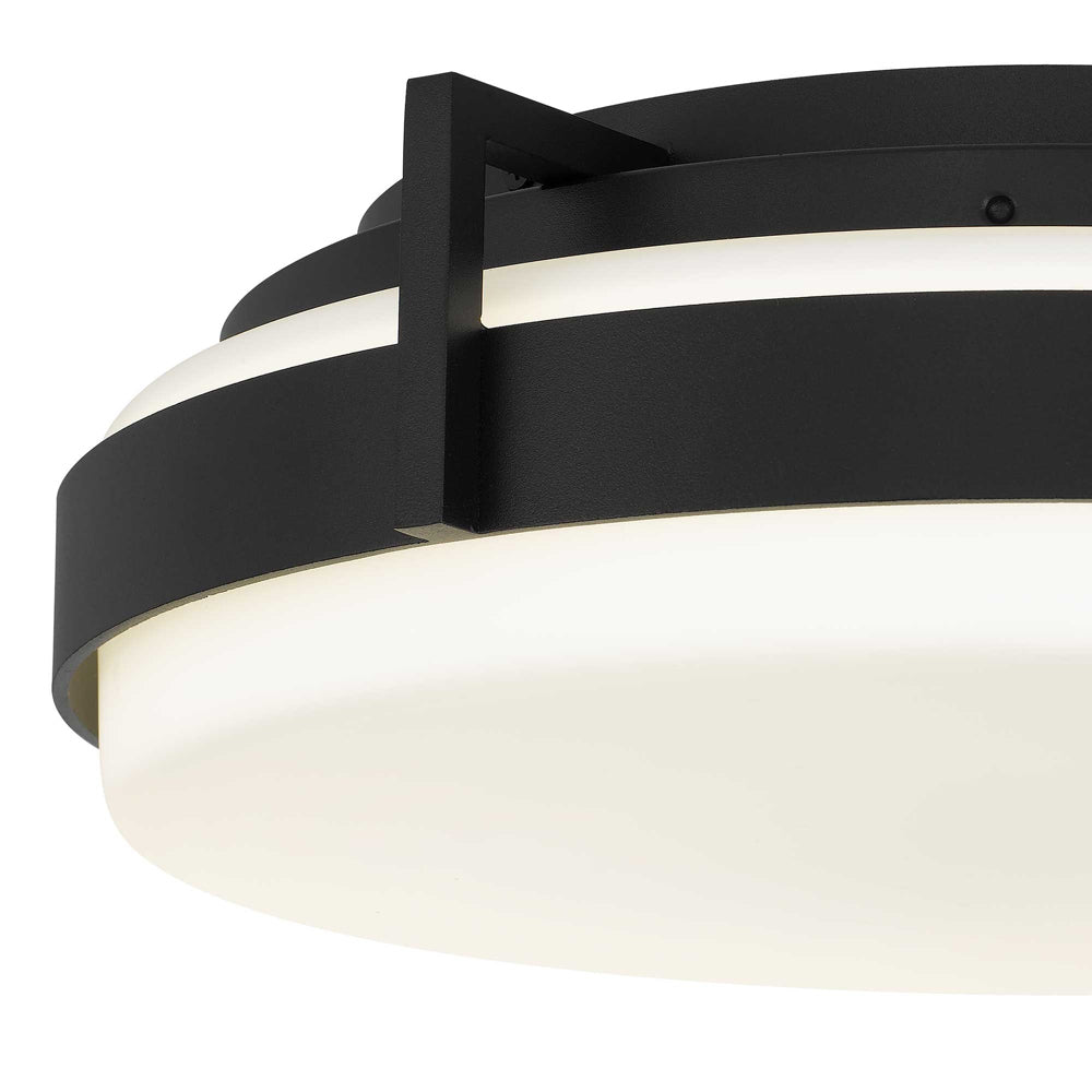 Ted Outdoor LED Flush Mount Ceiling Light in Detail.