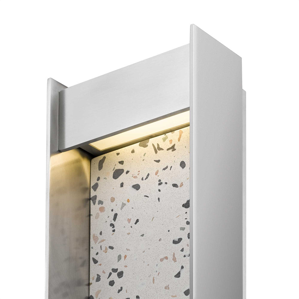 Terrazzo Outdoor LED Wall Light in Detail.