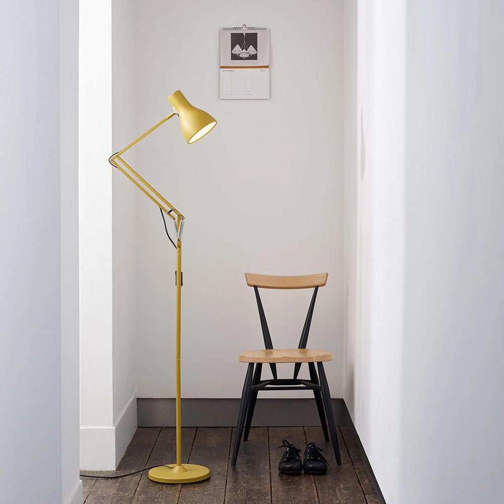 Type 75 Margaret Howell Floor Lamp in living room.