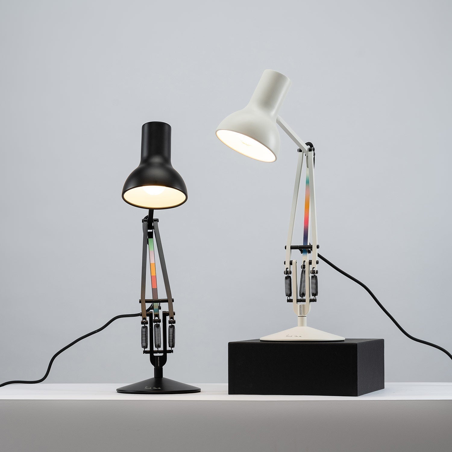 Type 75 Paul Smith Desk Lamp in exhibition.