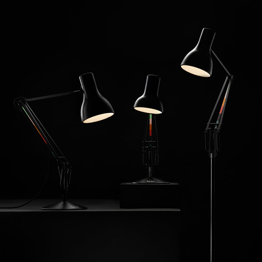 Type 75 Paul Smith Floor Lamp in exhibition.