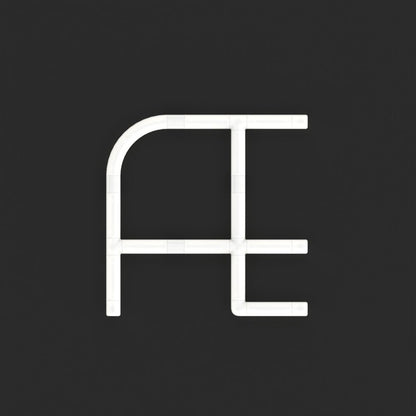 Alphabet Of Light Mini LED Wall Letter (AE).