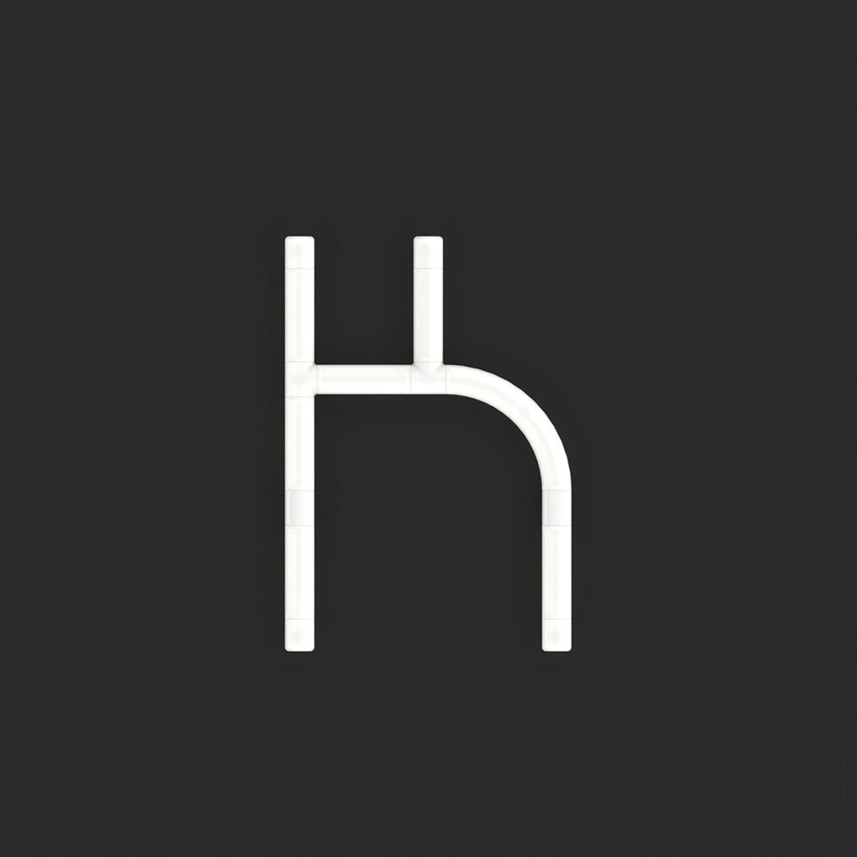 Alphabet Of Light Mini LED Wall Letter (K).