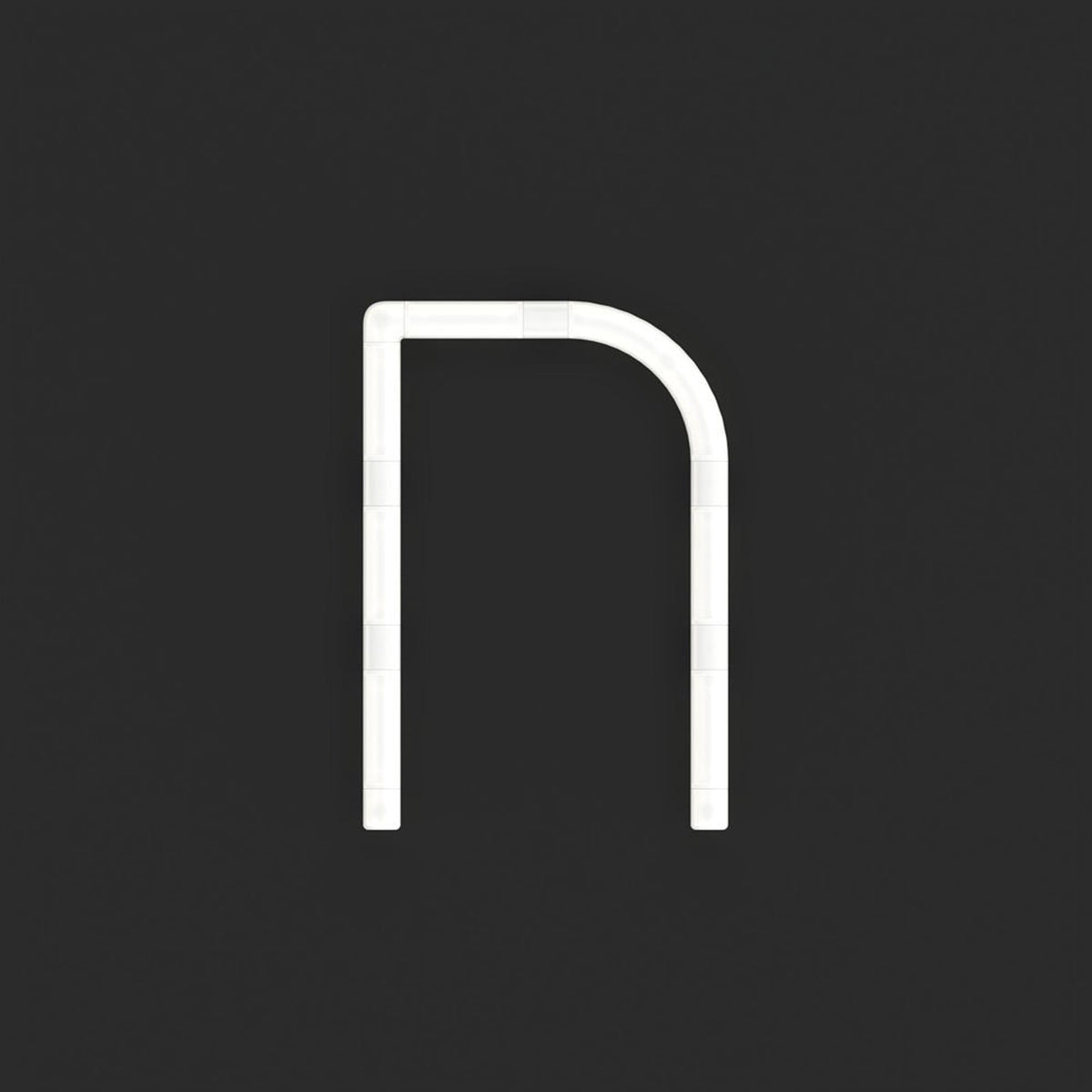 Alphabet Of Light Mini LED Wall Letter (N).