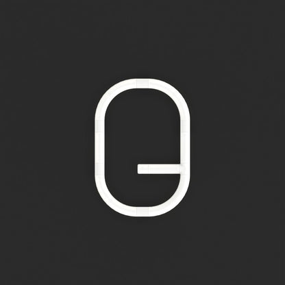 Alphabet Of Light Mini LED Wall Letter (Q).