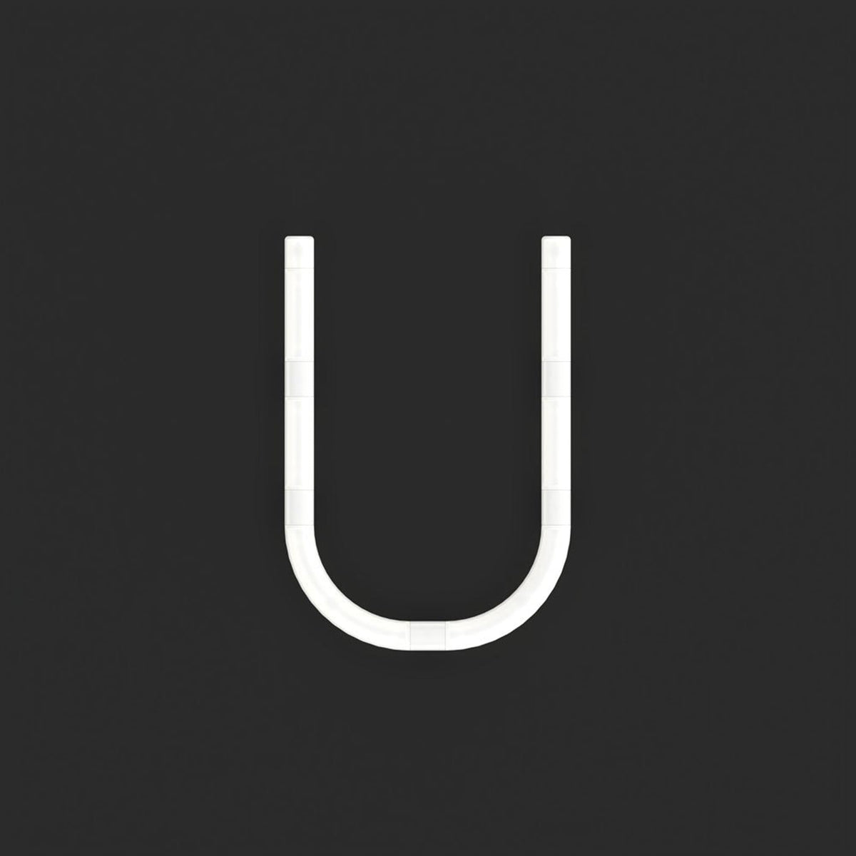Alphabet Of Light Mini LED Wall Letter (U).