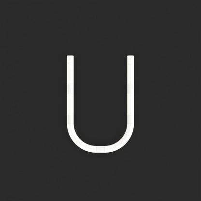 Alphabet Of Light Mini LED Wall Letter (U).