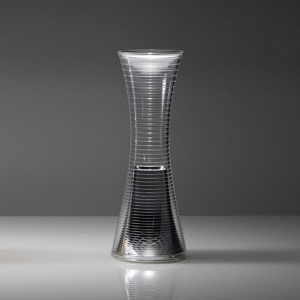 Come Together LED Rechargeable Table Lamp in Aluminum.