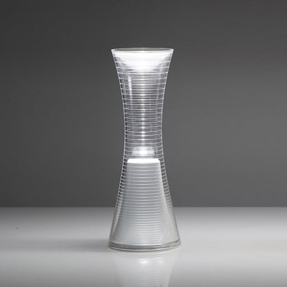 Come Together LED Rechargeable Table Lamp in White.