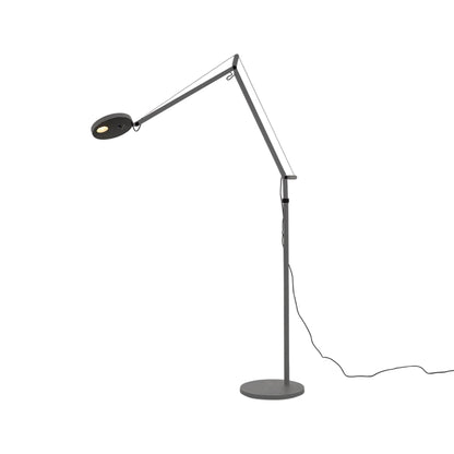 Demetra LED Floor Lamp with Motion Sensor in Grey.