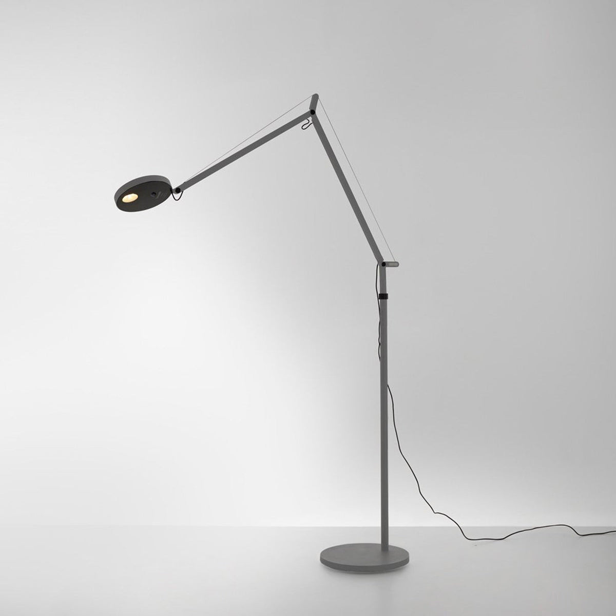 Demetra LED Floor Lamp with Motion Sensor in Detail.