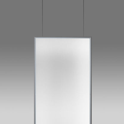 Discovery Space Rectangular LED Pendant Light in Detail.