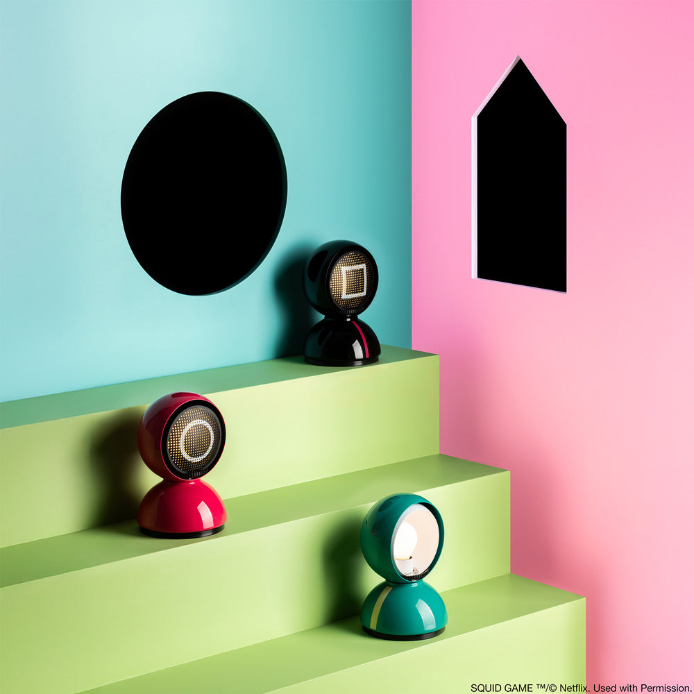 Eclisse Squid Game Table Lamp in Detail.