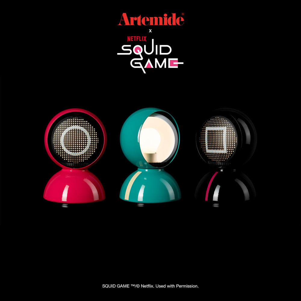 Eclisse Squid Game Table Lamp in Detail.