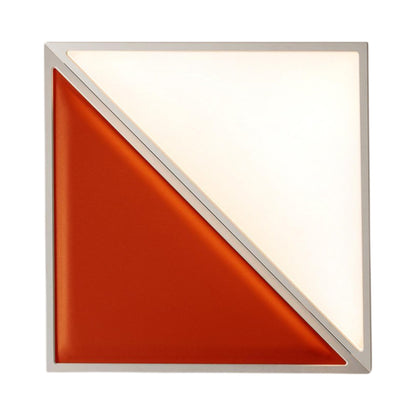 Flexia LED Ceiling / Wall Light in Orange.