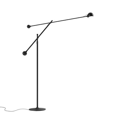 Ixa LED Floor Lamp in Anthracite Grey.