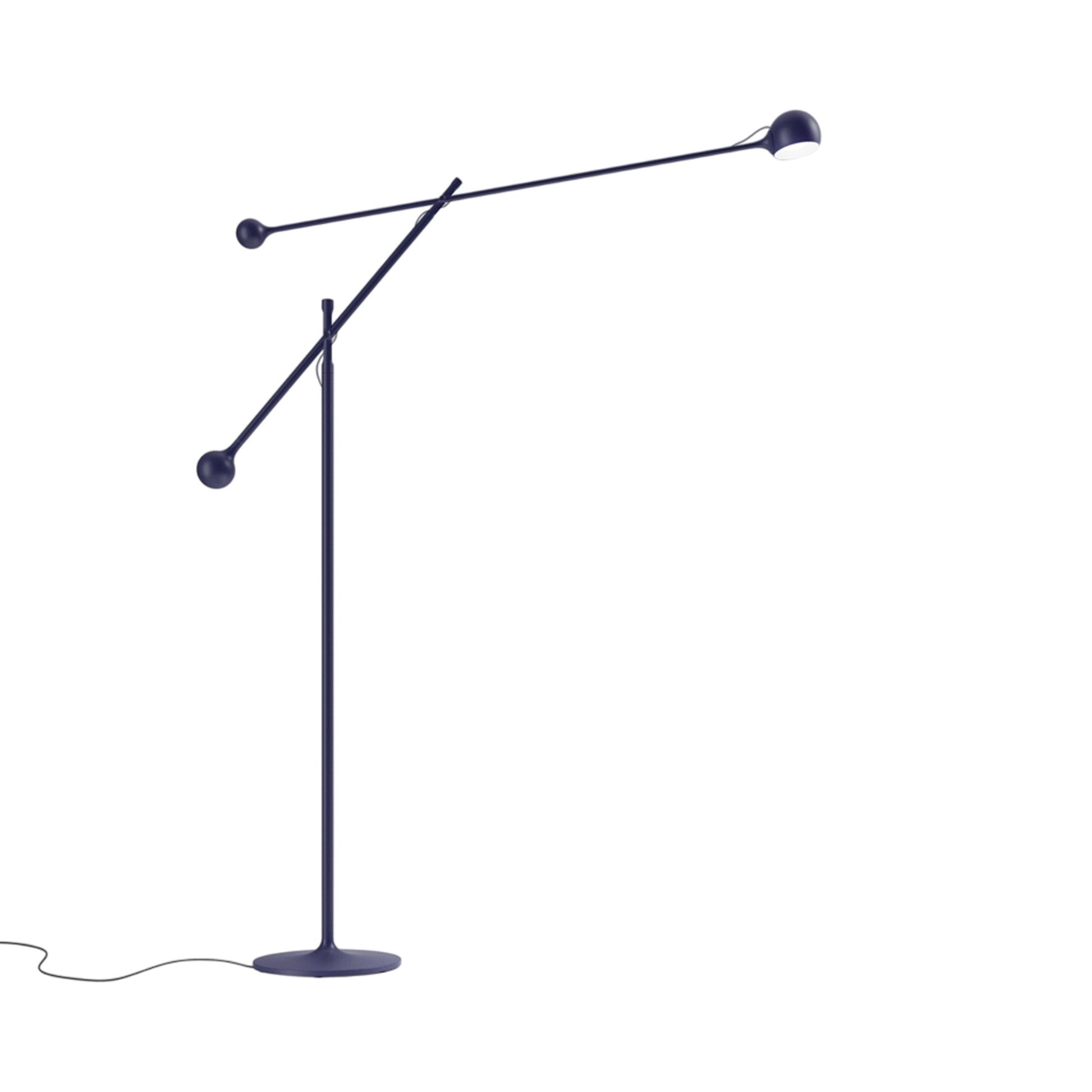 Ixa LED Floor Lamp in Blue.