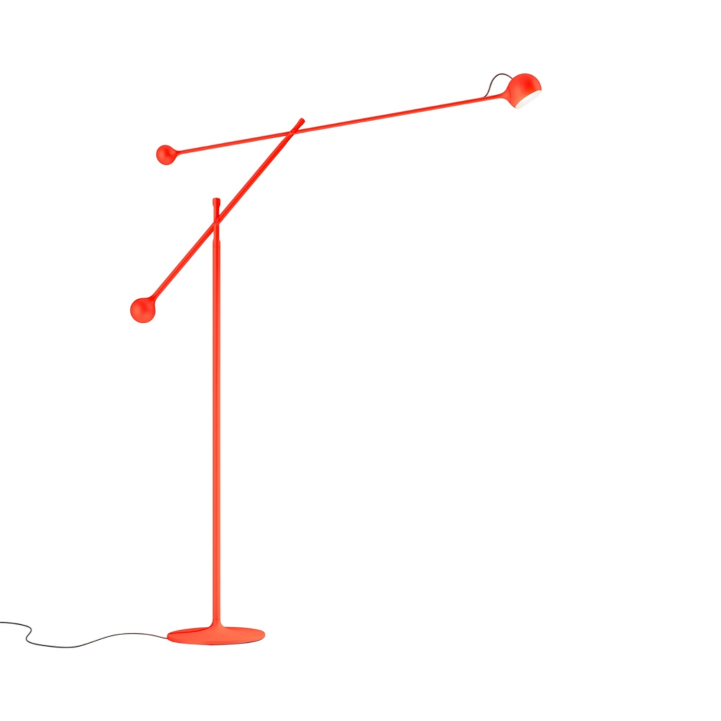 Ixa LED Floor Lamp in Red.