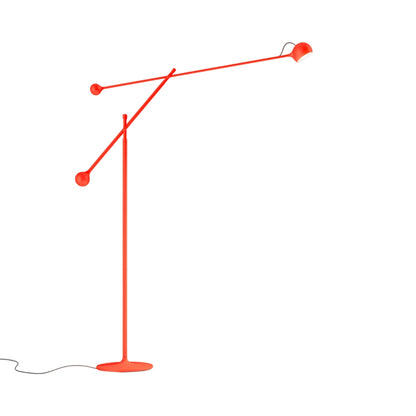 Ixa LED Floor Lamp in Red.