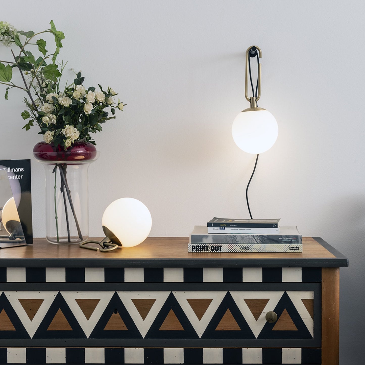 NH LED Wall Light in living room.