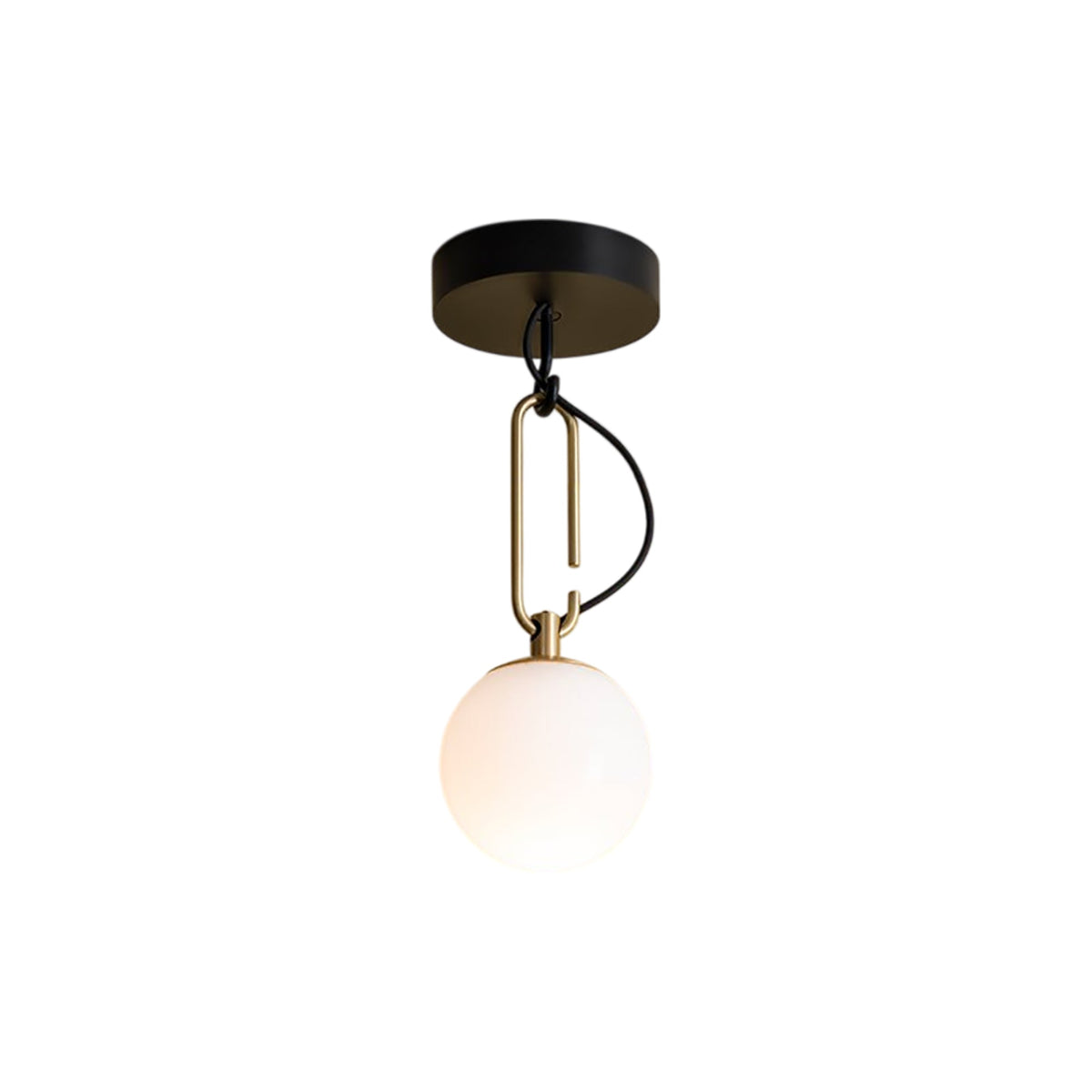 NH1217 Flush Mount Ceiling Wall Light (5.5-Inch).