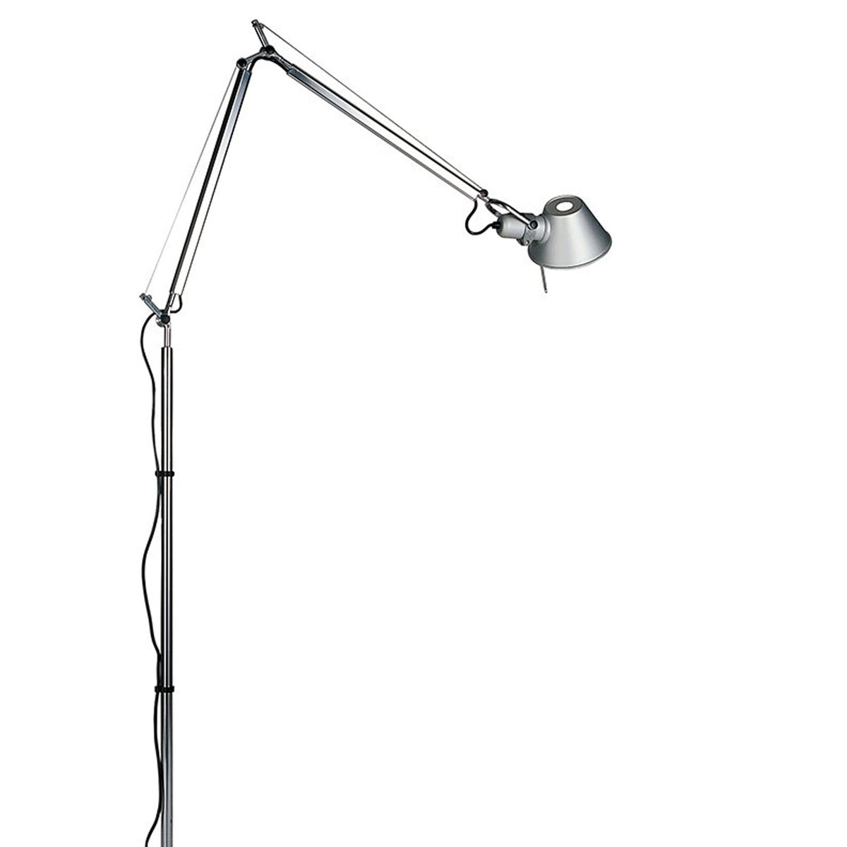 Tolomeo Classic LED Floor Lamp with Motion Sensor in Detail.