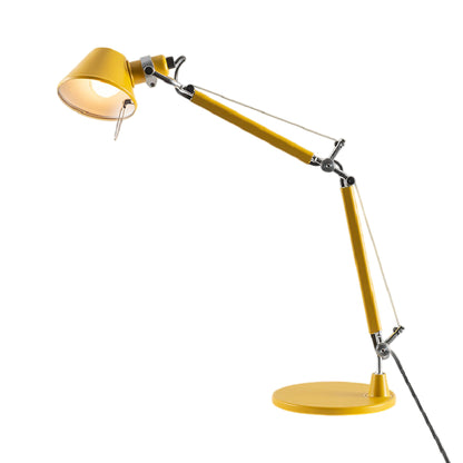Tolomeo Micro LED Table Lamp in Matte Yellow (Table Base).