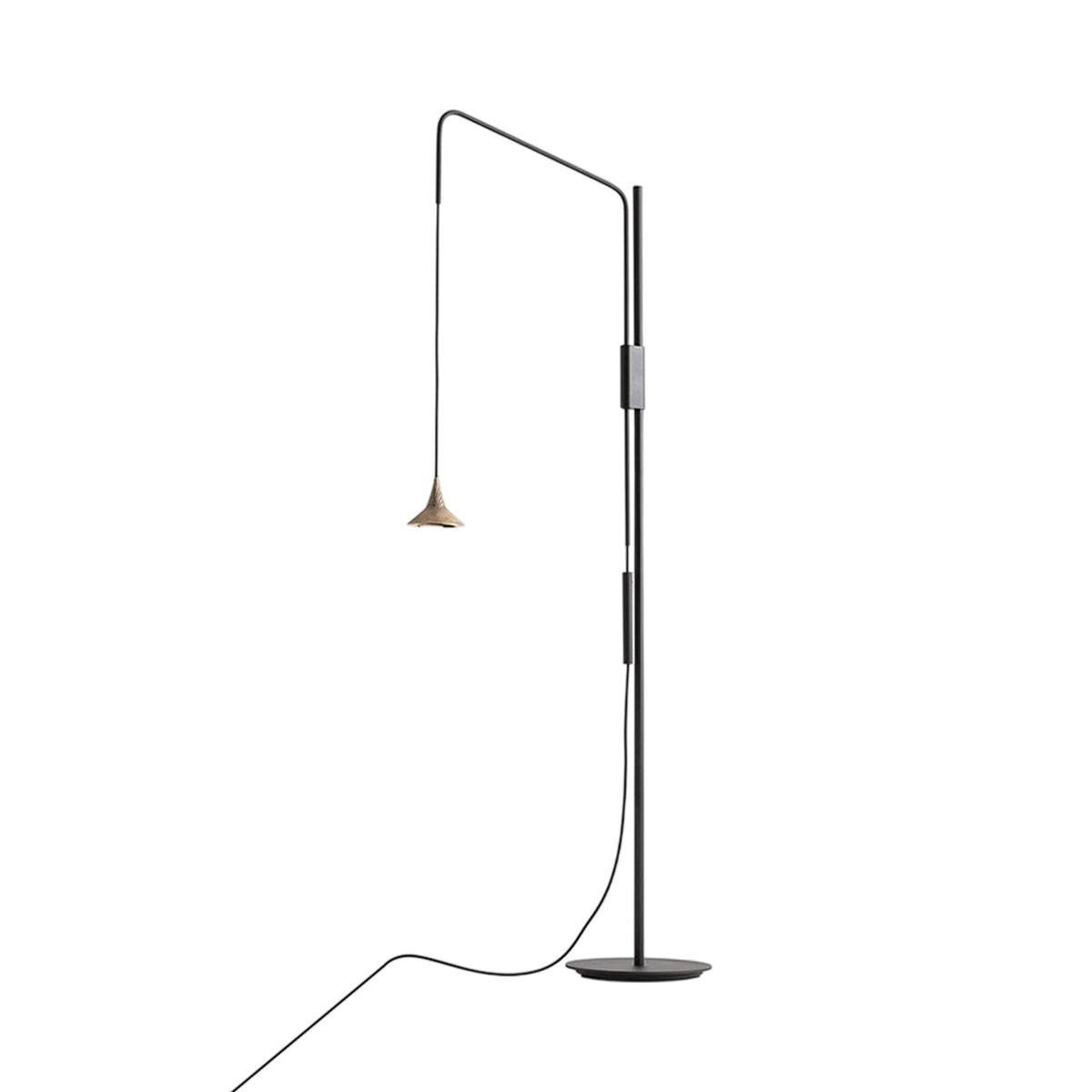 Unterlinden LED Floor Lamp in Bronze.