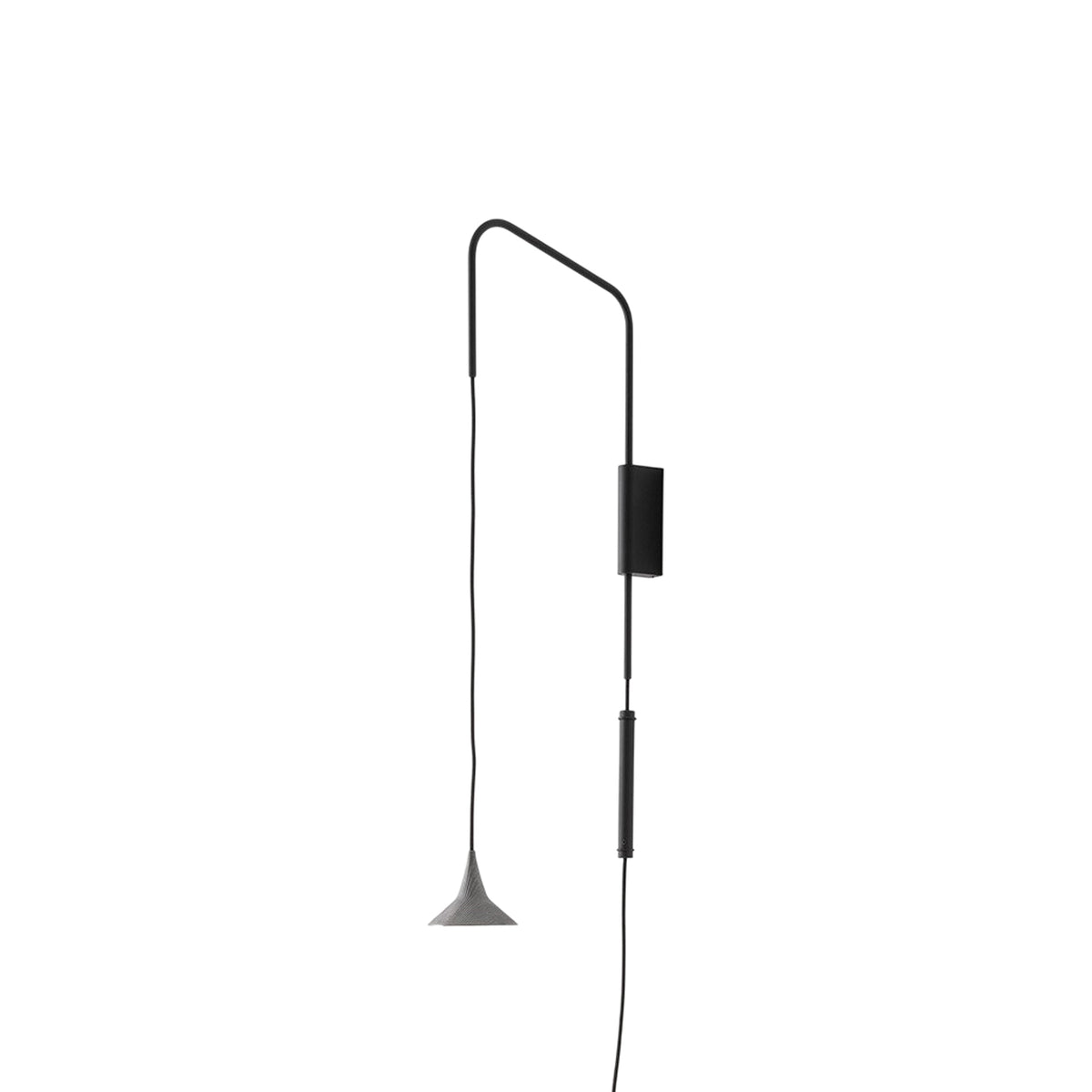 Unterlinden LED Wall Light in Aluminum.