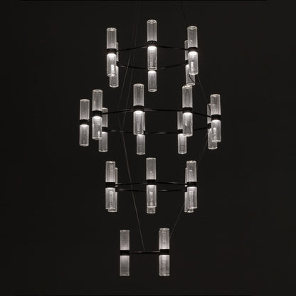 Zephyr LED Chandelier in Detail.