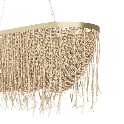 Baja Linear Chandelier in Detail.