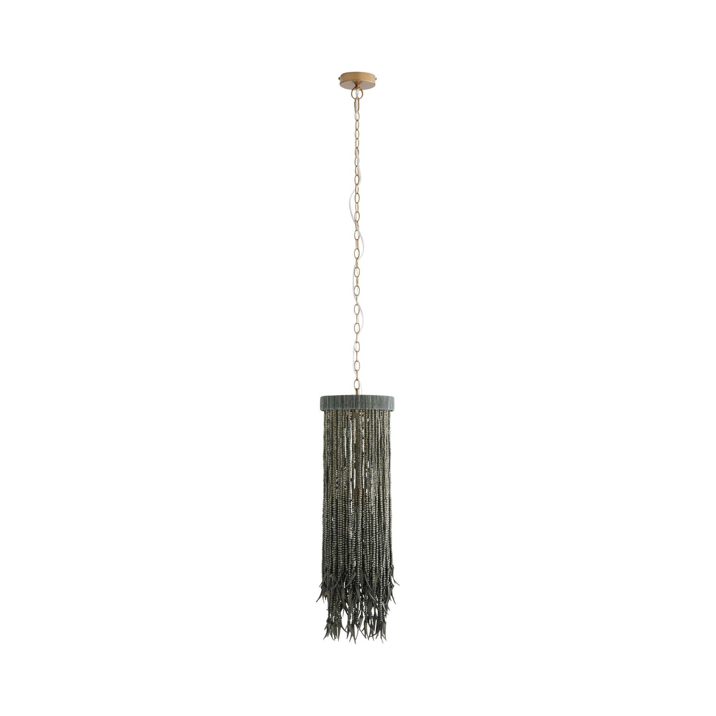 Baja Pendant Light in Dark Gray Wash.