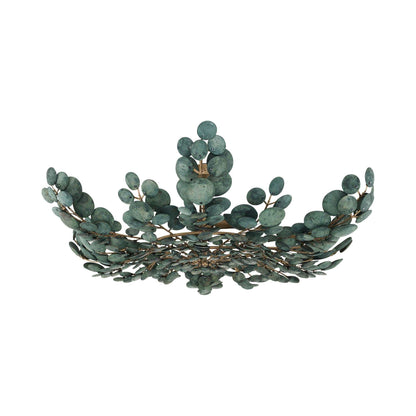 Bilal Flush Mount Ceiling Light in Eucalyptus Stain.