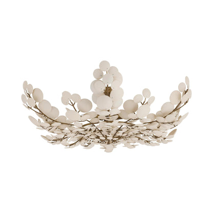 Bilal Flush Mount Ceiling Light in Ivory.
