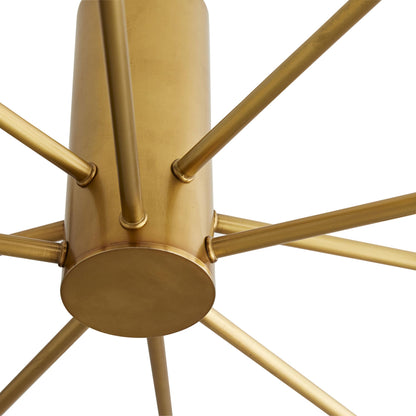 Bozeman Chandelier in Detail.
