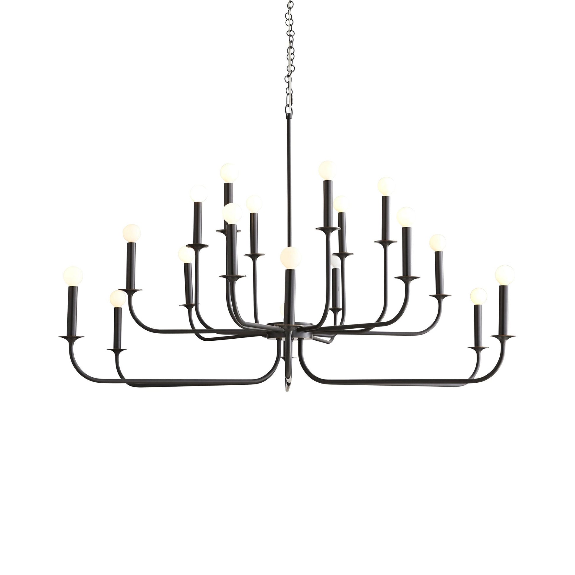 Breck Chandelier in Bronze(18-Light).