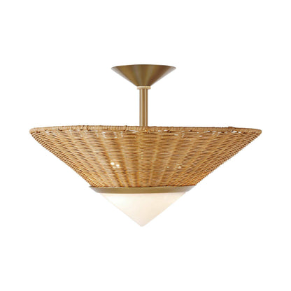 Calista Semi Flush Mount Ceiling Light in Detail.