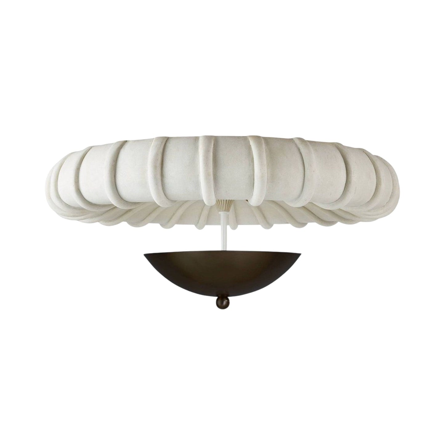 Camella Semi Flush Mount Ceiling Light in Detail.