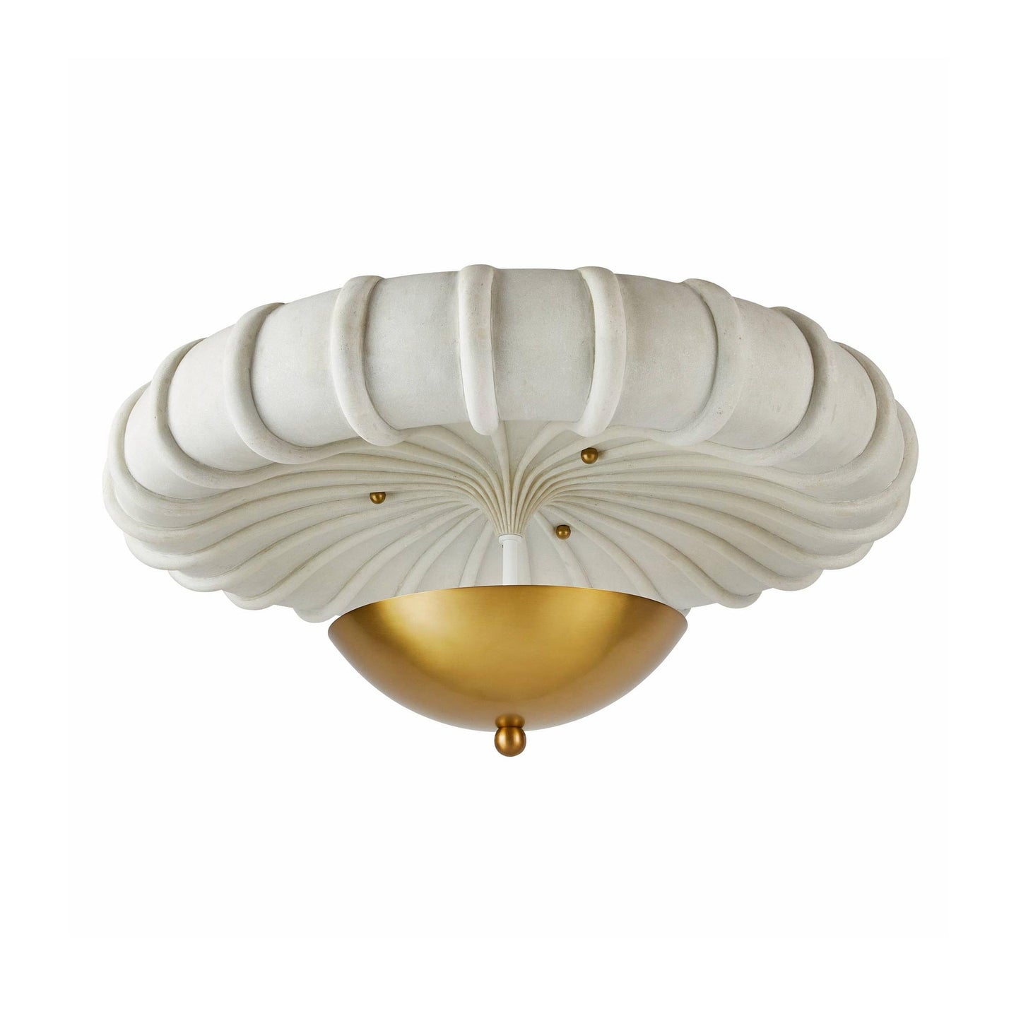 Camella Semi Flush Mount Ceiling Light in Detail.