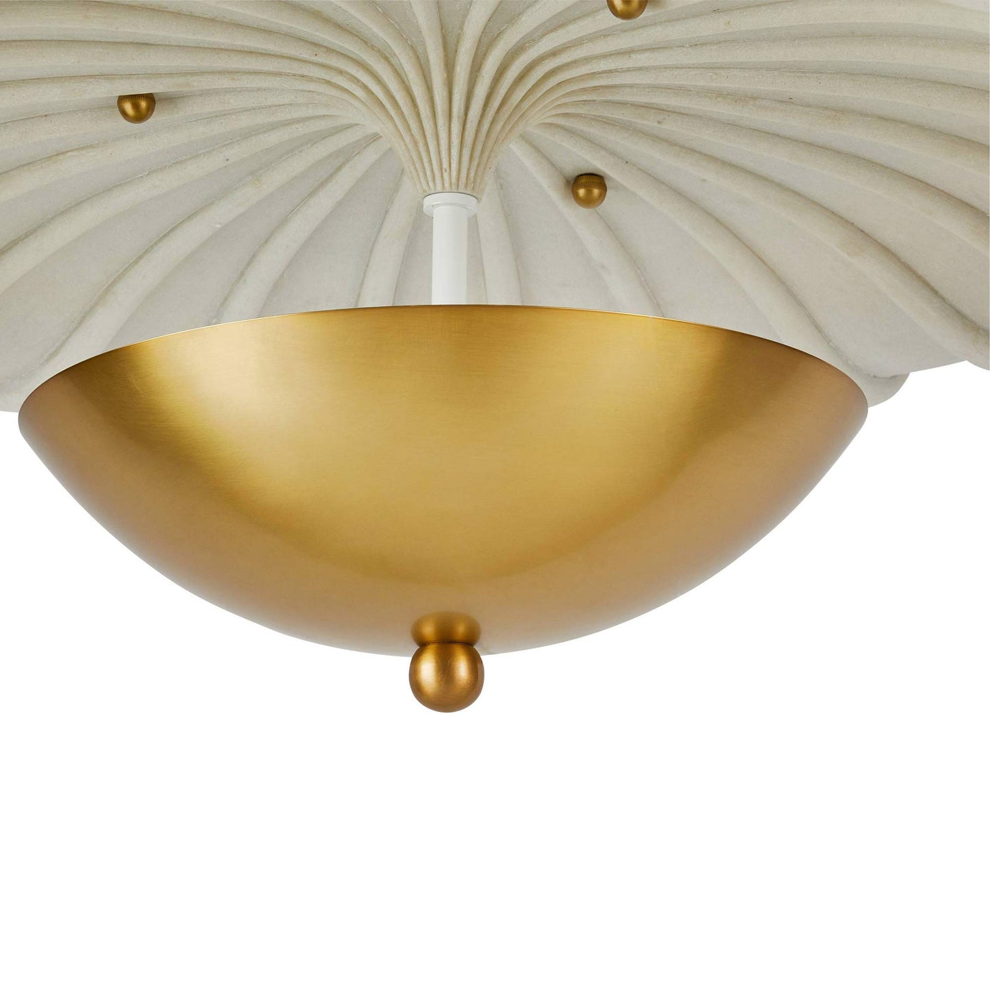 Camella Semi Flush Mount Ceiling Light in Detail.