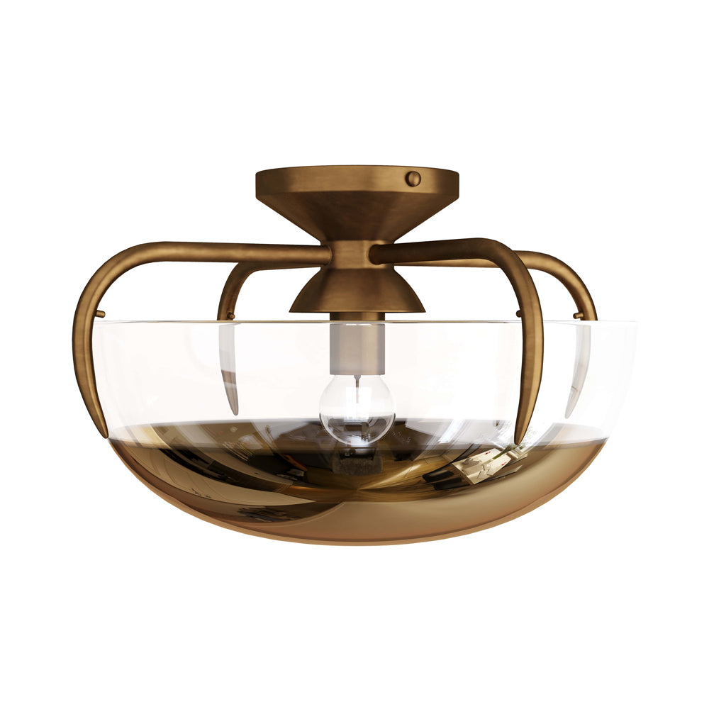 Corona Flush Mount Ceiling Light.