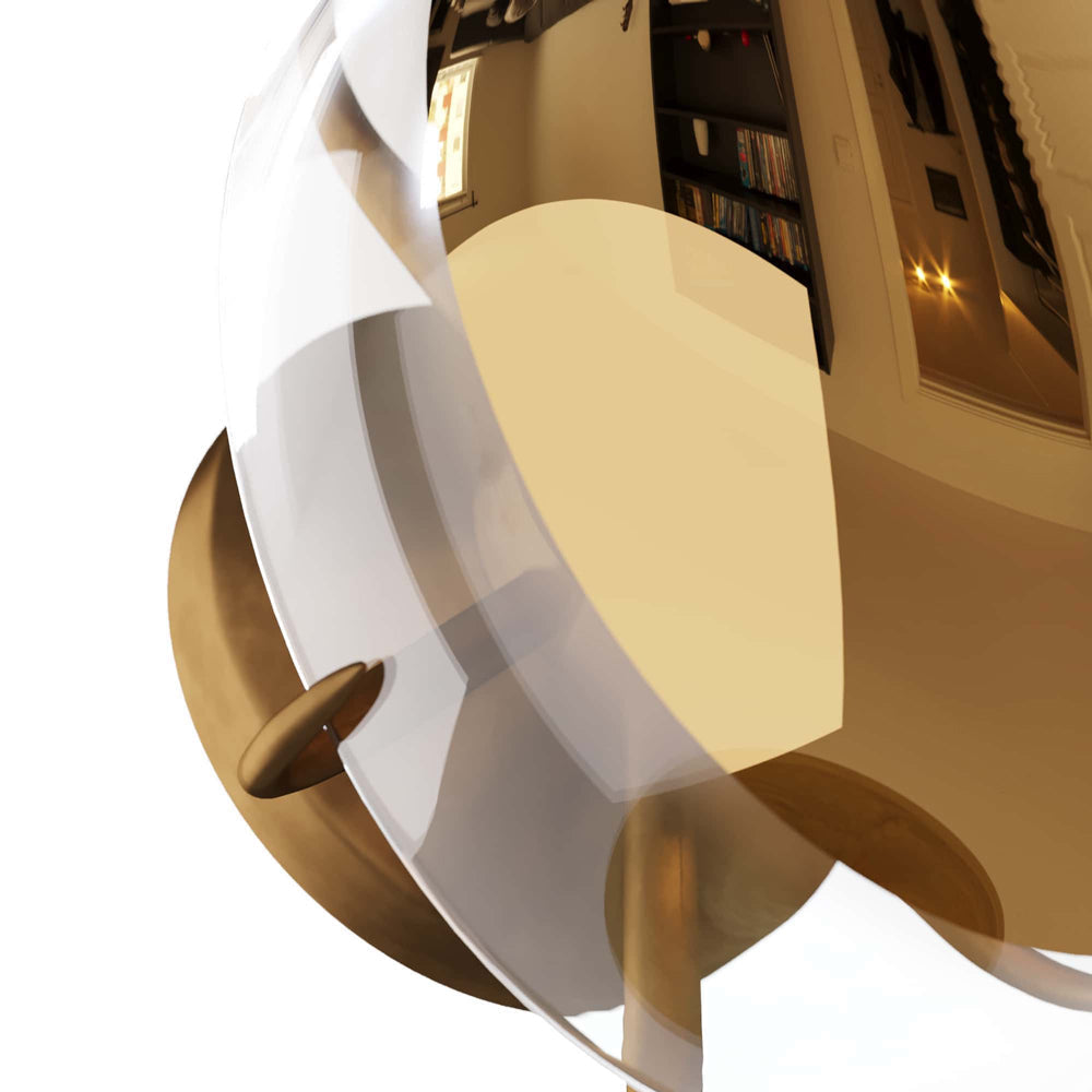 Corona Wall Light in Detail.