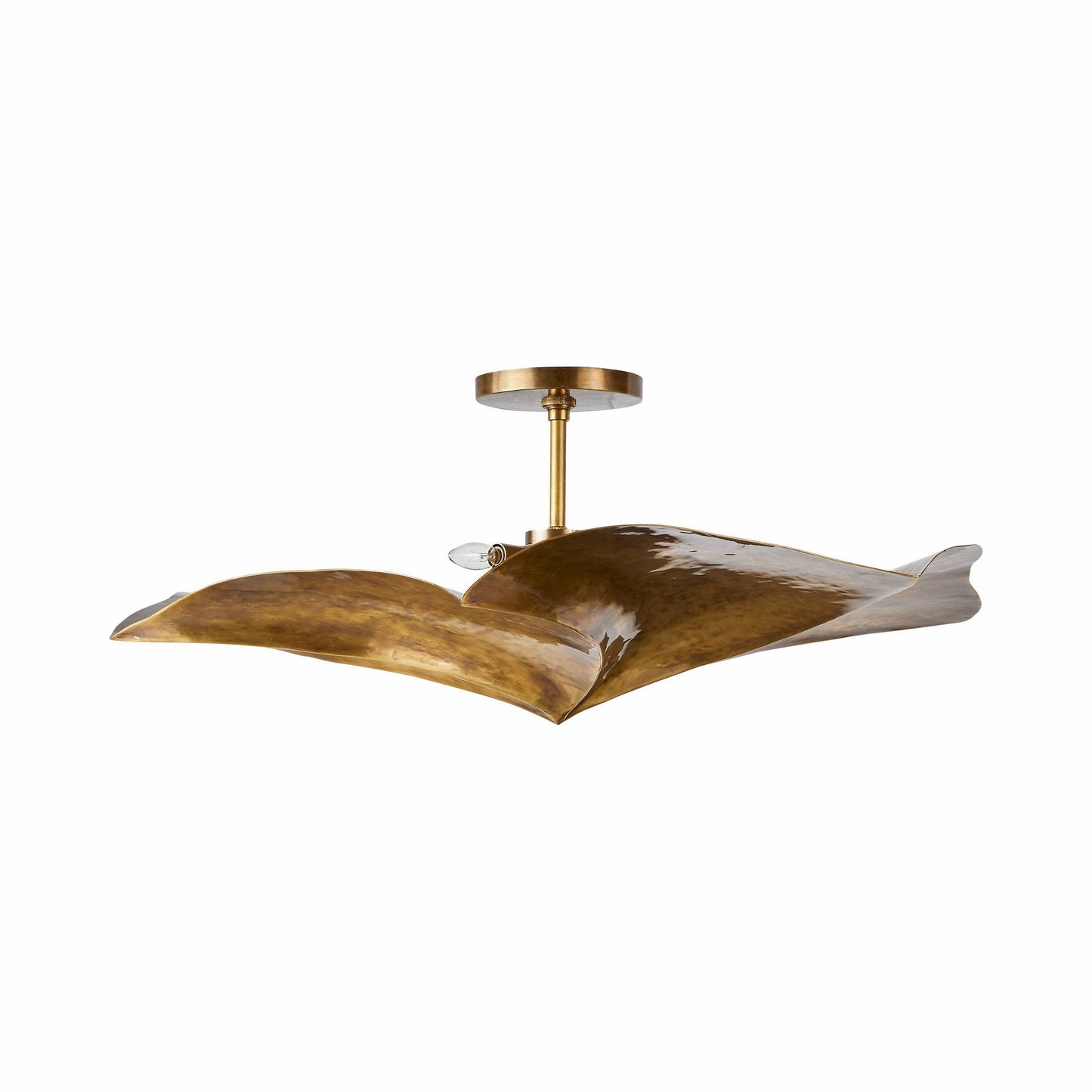 Daniella Semi Flush Mount Ceiling Light in Detail.